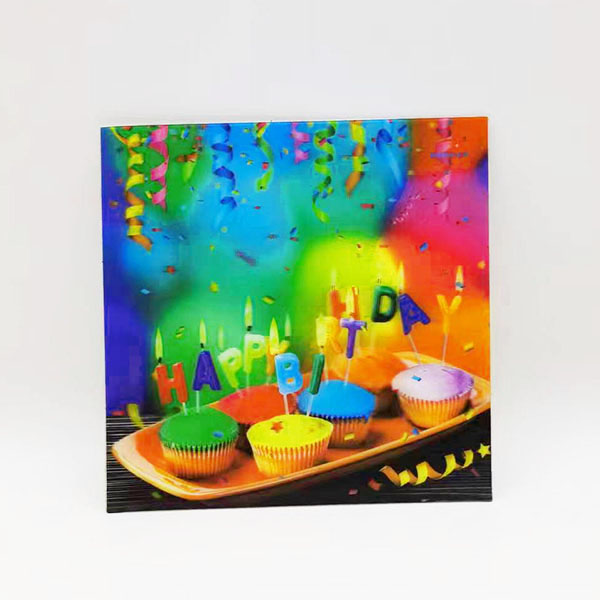 3D lenticular birthday card image 2