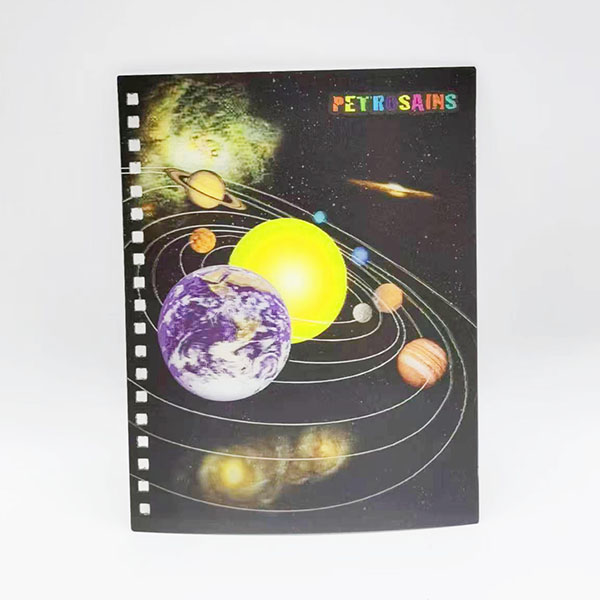 Lenticular printing notebook cover image 2