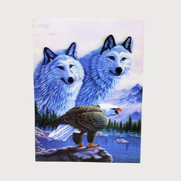 Customized lenticular printing poster image 2