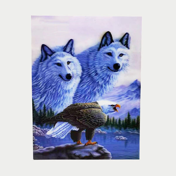 Customized lenticular printing poster