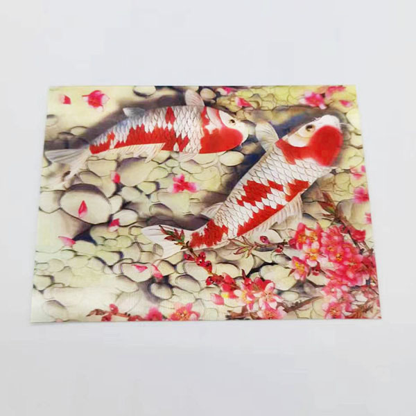 Customized lenticular printing postcard image 2