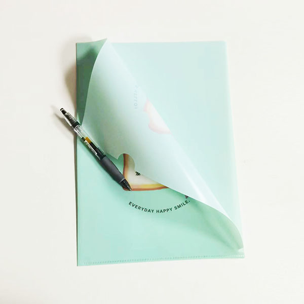 Customized A4 L shape file folder image 2