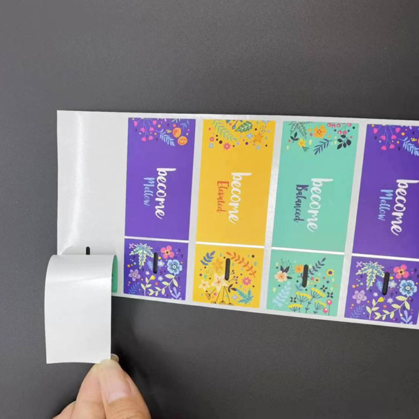 Bespoke printed adhesive label