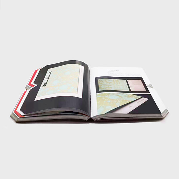 Unique design hardcover book printing