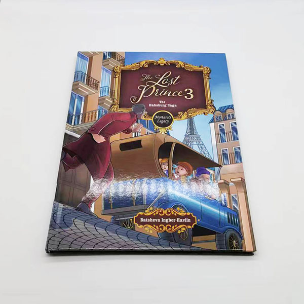 OEM foreign sewing binding hardcover book printing image 2