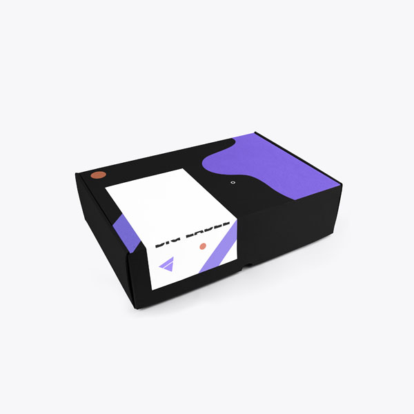 Custom printed corrugated mailer box image 2
