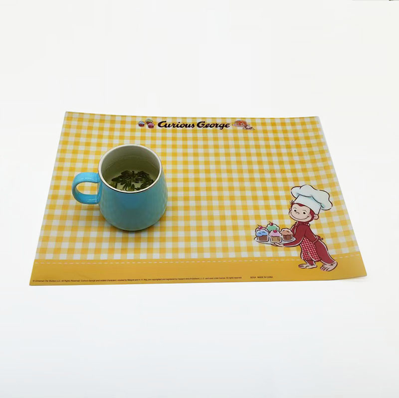 Custom Waterproof PP Colorful Printed Placemat